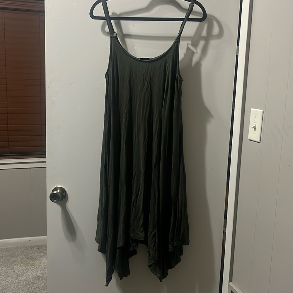 Torrid Shark Bite Style Spaghetti Strap Dress